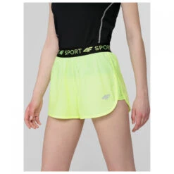 4F - Women's Functional Shorts With Back Pocket - Short De Running -Vestes Boutique 4f womens functional shorts with back pocket short de running detail 4