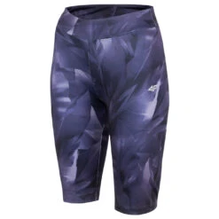 4F - Women's Short Leggings AOP - Legging -Vestes Boutique 4f womens short leggings aop legging 1