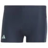 Adidas - Block 3 Stripes Boxer - Short De Bain -Vestes Boutique adidas block 3 stripes boxer short de bain