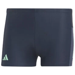 Adidas - Block 3 Stripes Boxer - Short De Bain