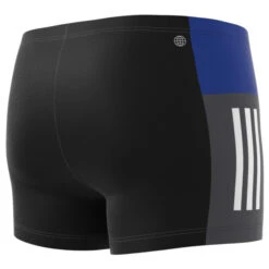 Adidas - Block 3 Stripes Boxer - Short De Bain -Vestes Boutique adidas block 3 stripes boxer short de bain detail 6