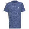 Adidas - Boy's Heather Tee - T-shirt -Vestes Boutique adidas boys heather tee t shirt