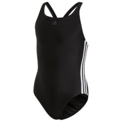 Adidas - Girl's Athly V 3 Stripes Swimsuit - Maillot De Bain -Vestes Boutique adidas girls athly v 3 stripes swimsuit maillot de bain 1