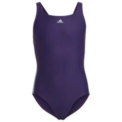 Adidas - Girl's Athly V 3 Stripes Swimsuit - Maillot De Bain