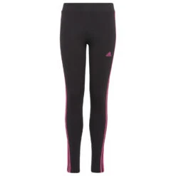 Adidas - Girl's Essentials 3-Stripes Tights - Legging -Vestes Boutique adidas girls essentials 3 stripes tights legging 1