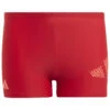 Adidas - Kid's 3 Bar Log Boxer - Short De Bain -Vestes Boutique adidas kids 3 bar log boxer short de bain