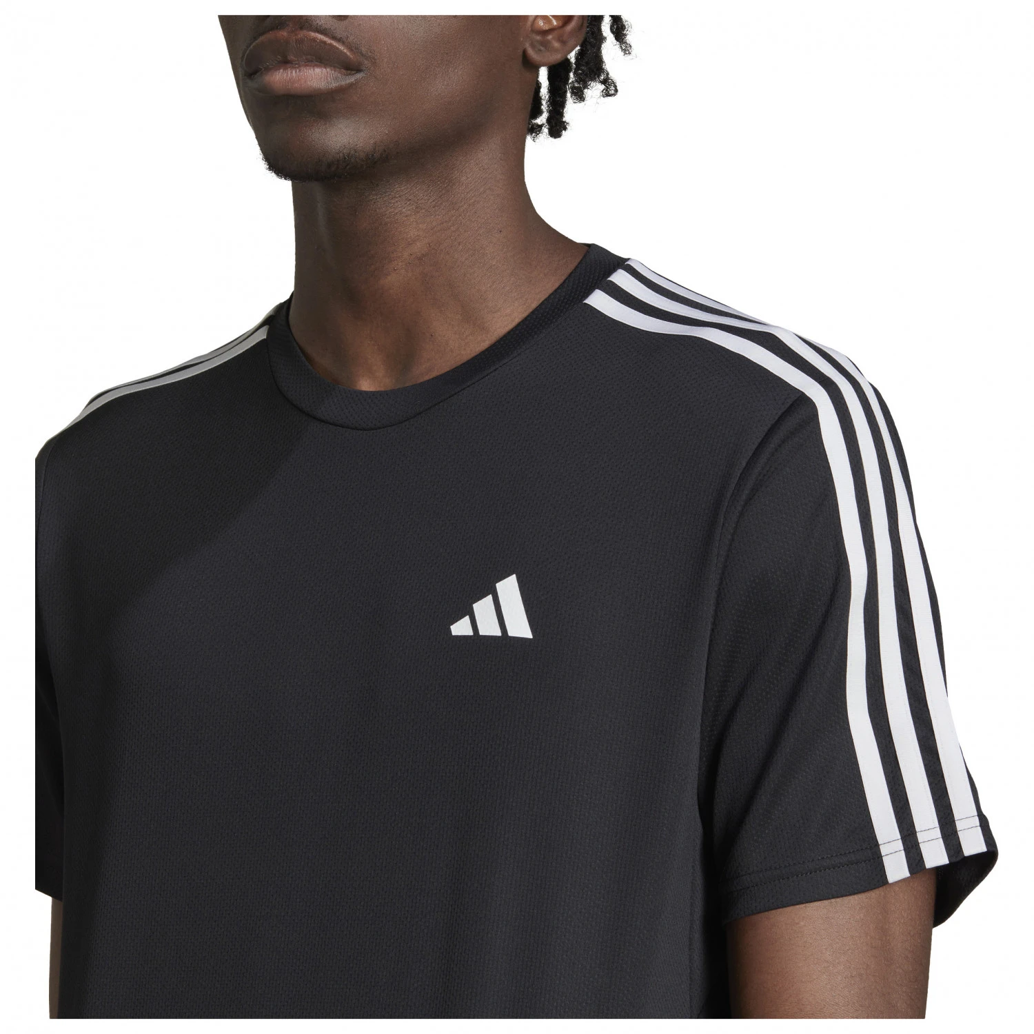 Adidas - Traing Essentials Base 3-Stripes Tee - T-shirt Technique 6 Adidas - Traing Essentials Base 3-Stripes Tee - T-shirt Technique – Image 4