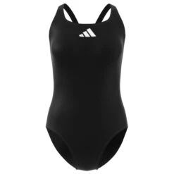 Adidas - Women's 3 Bars Suit - Maillot De Bain -Vestes Boutique adidas womens 3 bars suit maillot de bain 1
