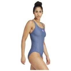 Adidas - Women's 3 Bars Suit - Maillot De Bain -Vestes Boutique adidas womens 3 bars suit maillot de bain detail 4