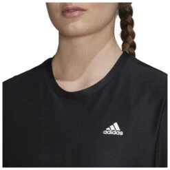 Adidas - Women's Adi Runner Tee - T-shirt Technique -Vestes Boutique adidas womens adi runner tee t shirt technique detail 4