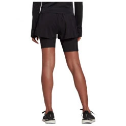 Adidas - Women's Reebok Identity 3-Bars Two-In-One - Short De Running -Vestes Boutique adidas womens reebok identity 3 bars two in one short de running detail 3