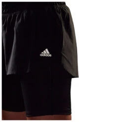 Adidas - Women's Reebok Identity 3-Bars Two-In-One - Short De Running -Vestes Boutique adidas womens reebok identity 3 bars two in one short de running detail 4