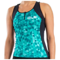 ALE Alé - Women's Triangles Top - Débardeur De Cyclisme 13 ALE Alé - Women's Triangles Top - Débardeur De Cyclisme -Vestes Boutique ale womens triangles top debardeur de cyclisme 2
