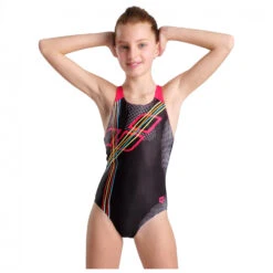 Arena - Girl's Swim Pro Back Placement - Maillot De Bain -Vestes Boutique arena girls swim pro back placement maillot de bain detail 4