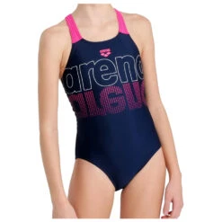 Arena - Girl's V Back Graphic - Maillot De Bain