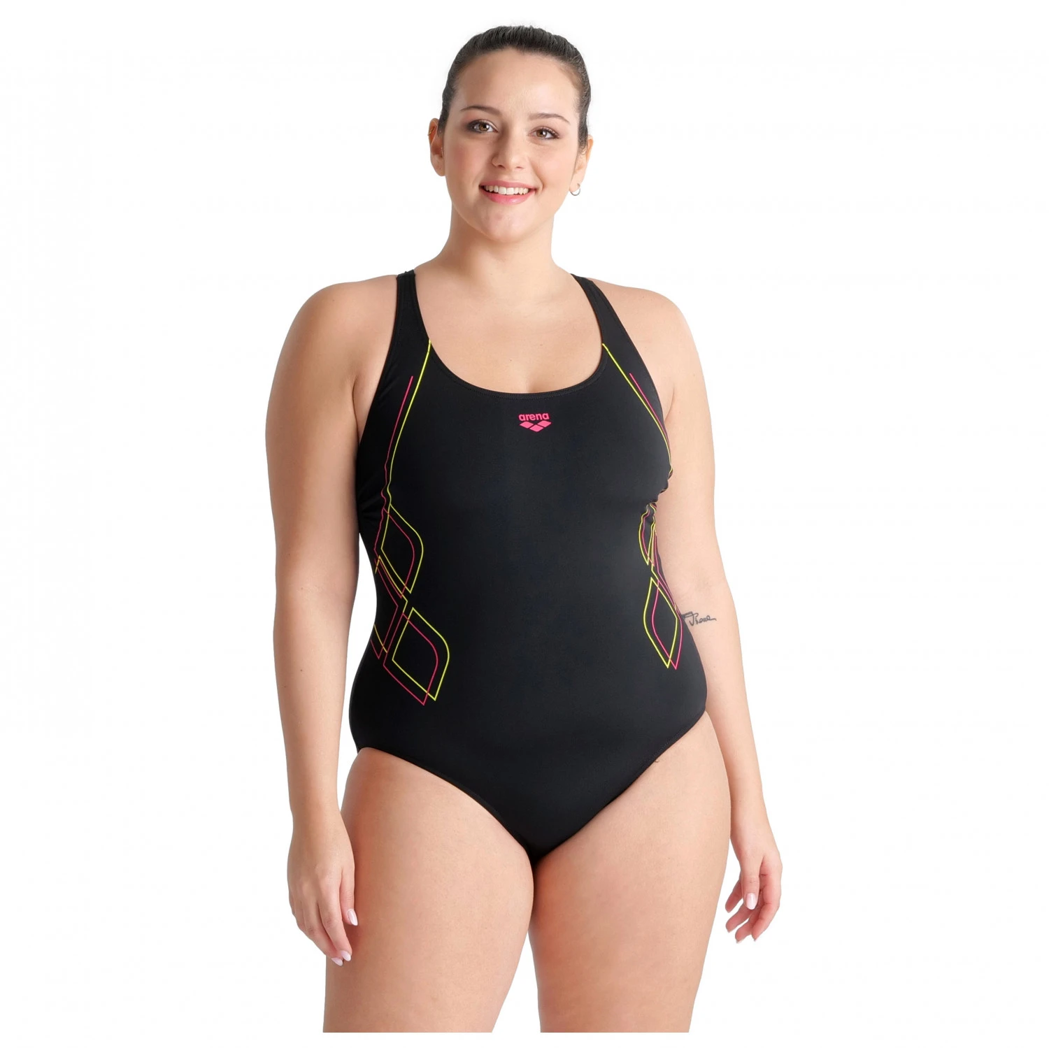 Arena - Women's V Back Graphic Plus - Maillot De Bain 7 Arena - Women's V Back Graphic Plus - Maillot De Bain – Image 5