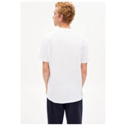 ARMEDANGELS - Aadon Corals - T-shirt -Vestes Boutique armedangels aadon corals t shirt detail 4