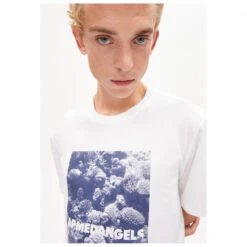 ARMEDANGELS - Aadon Corals - T-shirt -Vestes Boutique armedangels aadon corals t shirt detail 5