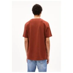 ARMEDANGELS - Maarkos - T-shirt -Vestes Boutique armedangels maarkos t shirt detail 3