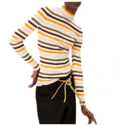 ARMEDANGELS - Women's Alaani Multicolor - Haut à Manches Longues -Vestes Boutique armedangels womens alaani multicolor haut a manches longues 1