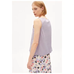 ARMEDANGELS - Women's Carlottaa Mercerized - Débardeur -Vestes Boutique armedangels womens carlottaa mercerized debardeur detail 3