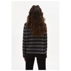 ARMEDANGELS - Women's Delaa Stripe - Haut à Manches Longues -Vestes Boutique armedangels womens delaa stripe haut a manches longues detail 3