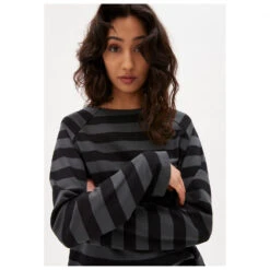 ARMEDANGELS - Women's Delaa Stripe - Haut à Manches Longues -Vestes Boutique armedangels womens delaa stripe haut a manches longues detail 4