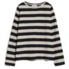 ARMEDANGELS - Women's Mariekaa Block Stripes - Haut à Manches Longues