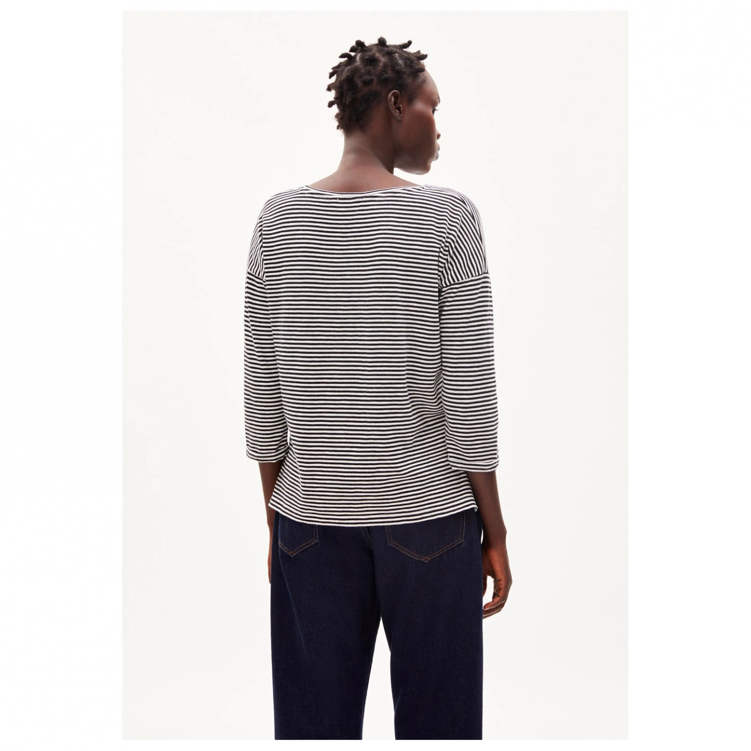 ARMEDANGELS - Women's Sianaa Lovely Stripes - Haut à Manches Longues 5 ARMEDANGELS - Women's Sianaa Lovely Stripes - Haut à Manches Longues – Image 3