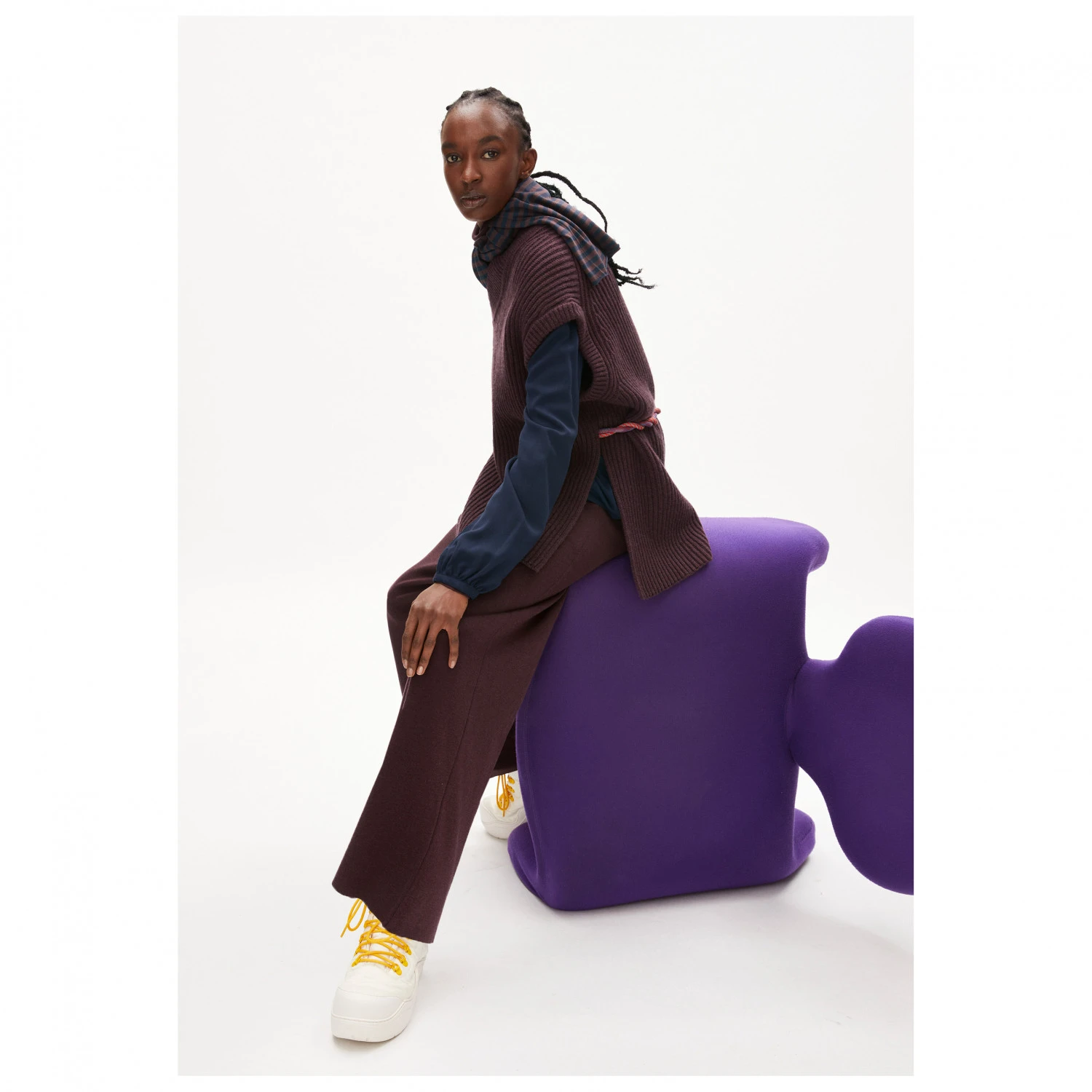 ARMEDANGELS - Women's Viaa - Poncho 6 ARMEDANGELS - Women's Viaa - Poncho – Image 4