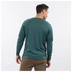 Bergans - Lysebu Wool Henley - Haut à Manches Longues 11 Bergans - Lysebu Wool Henley - Haut à Manches Longues -Vestes Boutique bergans lysebu wool henley haut a manches longues detail 4