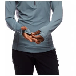 Black Diamond - Women's Alpenglow Pro Hoody - T-shirt Technique -Vestes Boutique black diamond womens alpenglow pro hoody t shirt technique detail 6