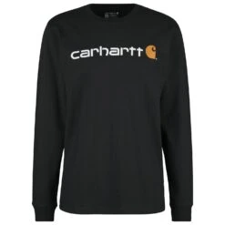 Carhartt - Core Logo L/S - Haut à Manches Longues -Vestes Boutique carhartt core logo l s haut a manches longues 2
