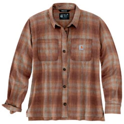 Carhartt - Women's Midweight Flannel L/S Plaid Shirt - Chemise 10 Carhartt - Women's Midweight Flannel L/S Plaid Shirt - Chemise -Vestes Boutique carhartt womens midweight flannel l s plaid shirt chemise 2
