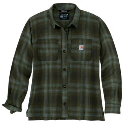 Carhartt - Women's Midweight Flannel L/S Plaid Shirt - Chemise 11 Carhartt - Women's Midweight Flannel L/S Plaid Shirt - Chemise -Vestes Boutique carhartt womens midweight flannel l s plaid shirt chemise 3