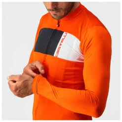 Castelli - Prologo 7 Long Sleeve Jersey - Maillot De Cyclisme -Vestes Boutique castelli prologo 7 long sleeve jersey maillot de cyclisme detail 4