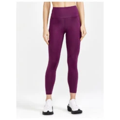 Craft - Women's Advanced Essence High Waist Tights - Collant De Running -Vestes Boutique craft womens advanced essence high waist tights collant de running detail 2