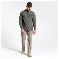 Craghoppers - Nosilife Pro Convertible Hose - Pantalon Convertible -Vestes Boutique craghoppers nosilife pro convertible hose pantalon convertible detail 4