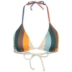 DEDICATED - Women's Bikini Top Sandnes Big Stripes - Haut De Maillot -Vestes Boutique dedicated womens bikini top sandnes big stripes haut de maillot 1