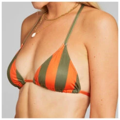 DEDICATED - Women's Bikini Top Sandnes Big Stripes - Haut De Maillot -Vestes Boutique dedicated womens bikini top sandnes big stripes haut de maillot detail 4