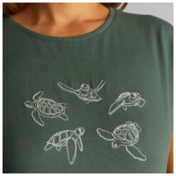 DEDICATED - Women's T-Shirt Visby Sea Turtles - T-shirt -Vestes Boutique dedicated womens t shirt visby sea turtles t shirt detail 4