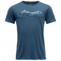 Devold - Utladalen Tee - T-shirt En Laine Mérinos -Vestes Boutique devold utladalen tee t shirt en laine merinos 2