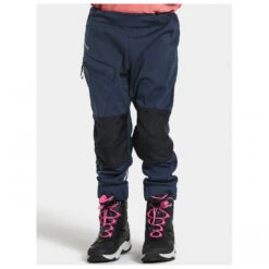 Didriksons - Kid's Lövet Pant 6 - Pantalon Softshell -Vestes Boutique didriksons kids loevet pant 6 pantalon softshell bf detail 3
