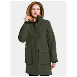 Didriksons - Women's Leya Parka 2 - Parka -Vestes Boutique didriksons womens leya parka 2 parka detail 4