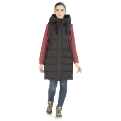 Dolomite - Women's Vest Long Settantasei Fitzroy - Doudoune Sans Manches -Vestes Boutique dolomite womens vest long settantasei fitzroy doudoune sans manches detail 2
