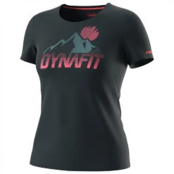 Dynafit - Women's Transalper Graphic S/S Tee - T-shirt Technique -Vestes Boutique dynafit womens transalper graphic s s tee t shirt technique 2
