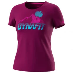 Dynafit - Women's Transalper Graphic S/S Tee - T-shirt Technique -Vestes Boutique dynafit womens transalper graphic s s tee t shirt technique 4