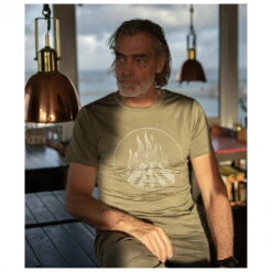 ELSK - Baal Wool T-Shirt - T-shirt En Laine Mérinos -Vestes Boutique elsk baal wool t shirt t shirt en laine merinos detail 2