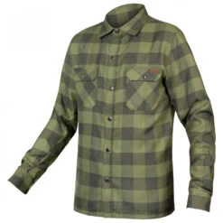 Endura - Hummvee Flanellhemd - Maillot De Cyclisme -Vestes Boutique endura hummvee flanellhemd maillot de cyclisme 1