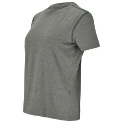 ENDURANCE - Women's Maje Melange S/S Tee - T-shirt Technique -Vestes Boutique endurance womens maje melange s s tee t shirt technique detail 2